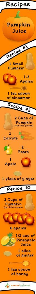 Pumpkin Juice - Not Only for Halloween (Infographic)